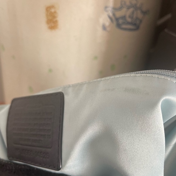 Coach Black Sateen Peyton Hobo Bag - Picture 5 of 7